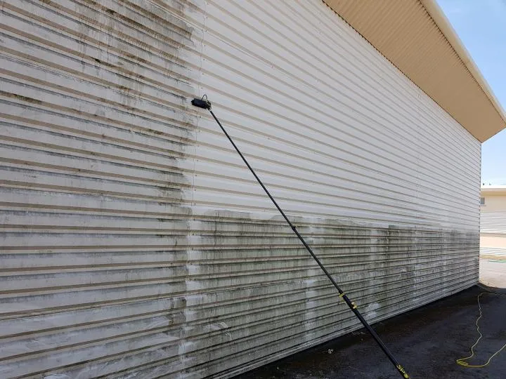 Nettoyage de façade , Olivet, Marie Habitat