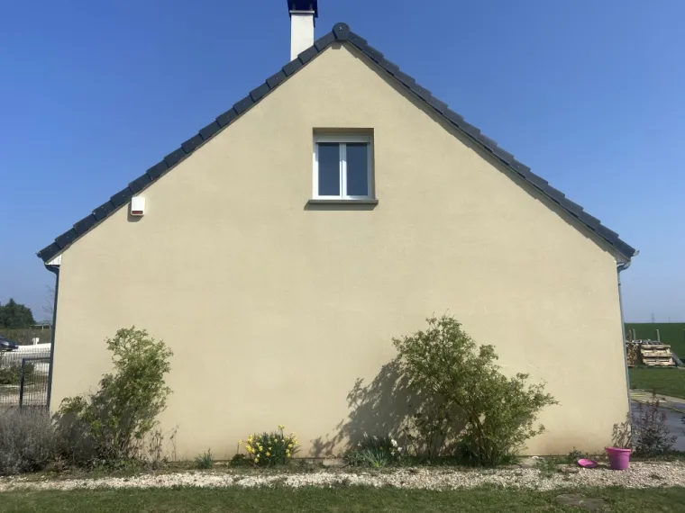 Nettoyage façade à saint Cyr en val , Olivet, Marie Habitat